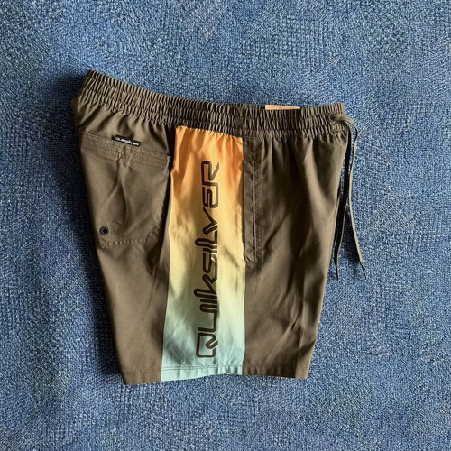 Quiksilver Swim Shorts new, size S, khaki