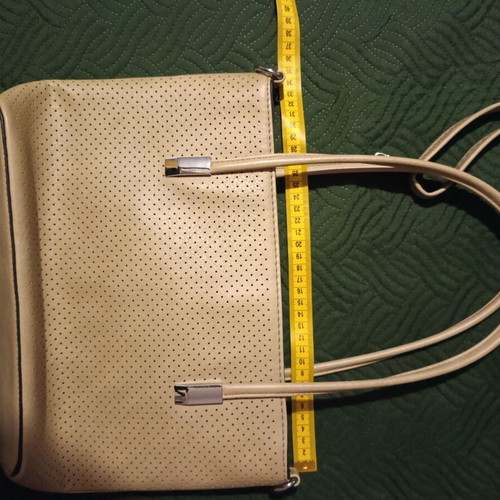 Medium shoulder bag new, beige