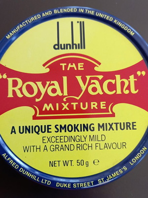 Dunhill Royal Yacht Mixture tobacco tin 50g, 1980s