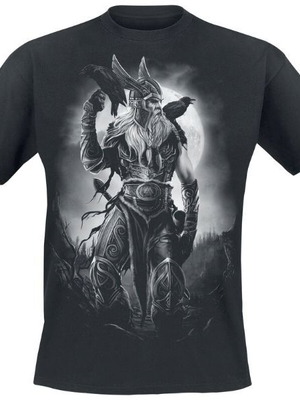 Odin T-shirt black, new, size Large, Toxic Angel