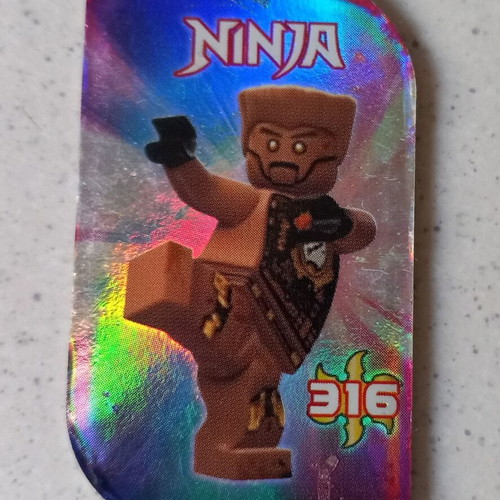 Ninja tags used, pack of 7 with one magnetic