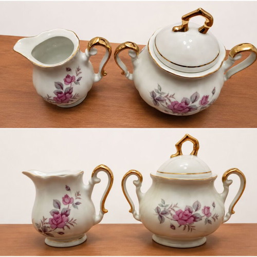 Vintage Zaječar porcelain coffee and tea set, like new, 15 pieces