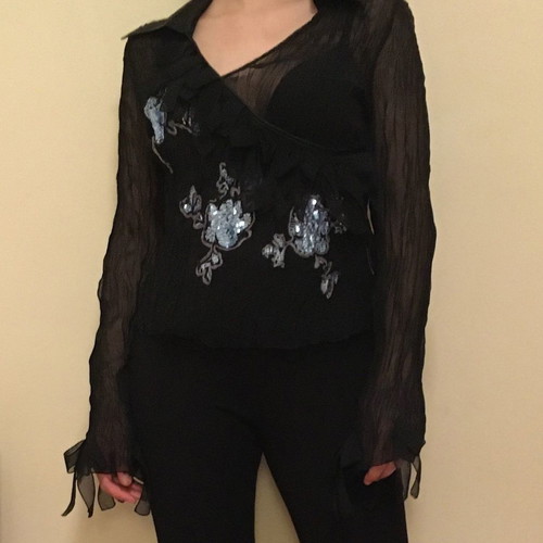 Vintage shirt like new, size medium, black