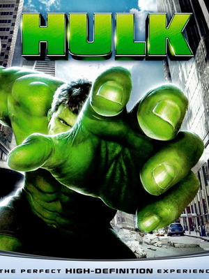 Hulk Blu-ray movie, action adventure fantasy, region free