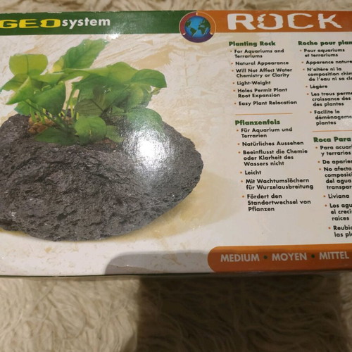 Artificial rock new for aquarium