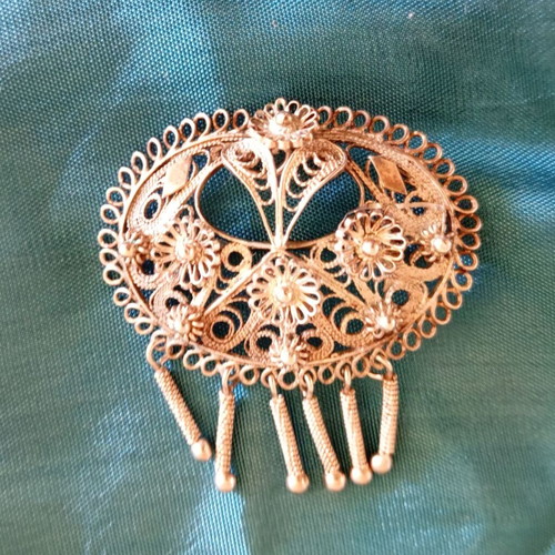Gianniotiko filigran jewelry like new, silver 940