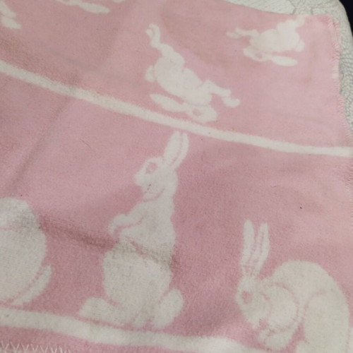 Baby blanket antique used