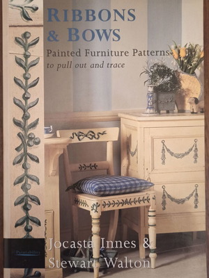 Ribbons & Bows book like new, English, hobby
