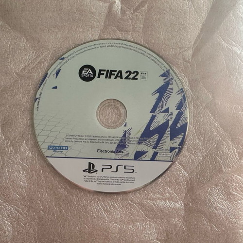 Fifa 22 for PS5 used in good condition