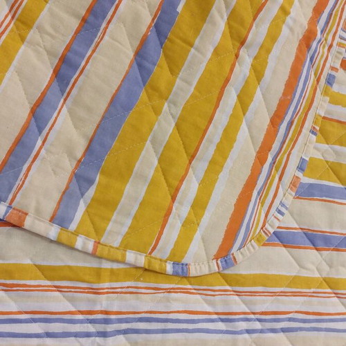 Double quilt with cool summer colors 2.12 x 2.40