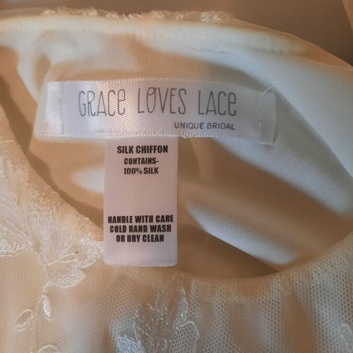 Wedding dress like new, empire line, ivory tones, Gor Factory