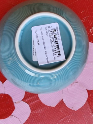 Loft Ice cereal bowl 15cm porcelain with minor discoloration