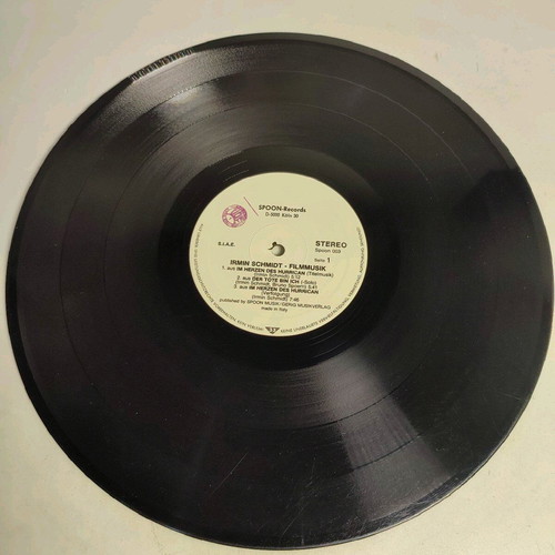 Irmin Schmidt Filmmusik vinyl used, jazz