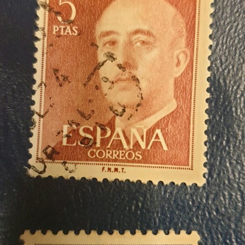 Ισπανικά γραμματόσημα μεταχειρισμένα 1954-1958, σετ 6 τεμαχίων