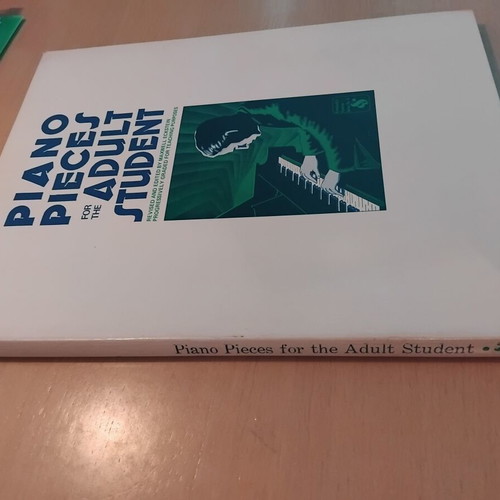 Piano Pieces for the Adult Student sheet music like new, English