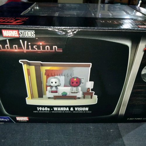 WandaVision Marvel 1960s Wanda & Vision Funko Pop new