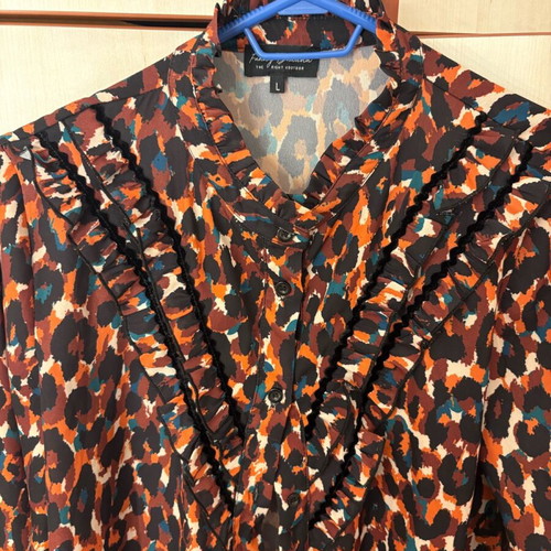 Funky Buddha viscose shirt new, multicolor