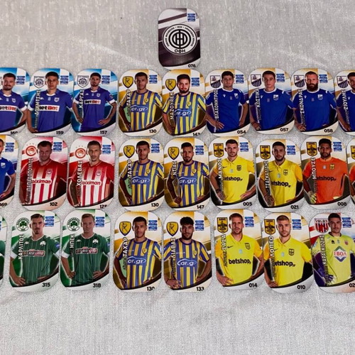Superleague metal football taps like new, collection of 29 pieces