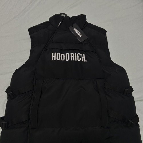 Hoodrich Astro V3 men's vest jacket black, new, size L