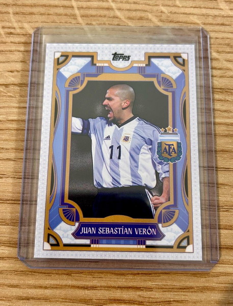 Κάρτα Juan Sebastian Veron Αργεντινή Topps 2024