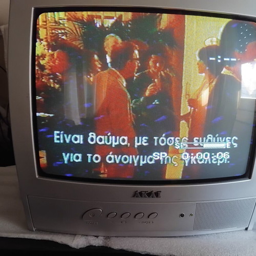 Akai CRT TV model CT-V 141 MTF-E19(S) 14 inch used