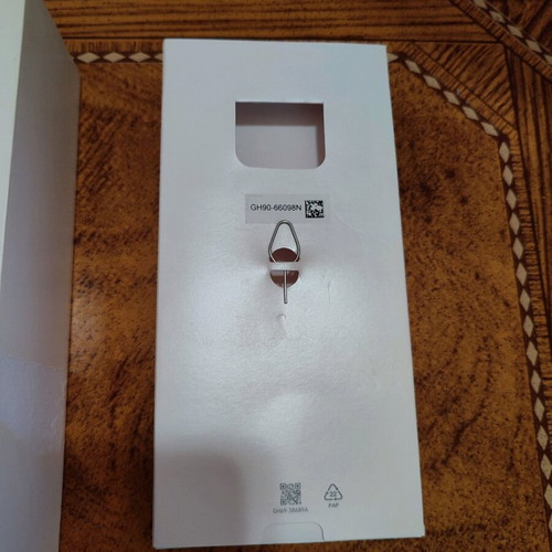 Samsung A52S 5G box used with warranty card and quick start guide