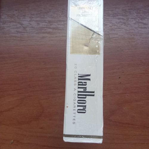 Marlboro Lights collectible cigarette pack new, hard case 2000s