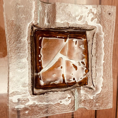 Glass Studio ashtray new