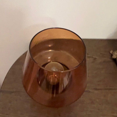 Led lamp like new, 18 cm height, 8 cm base diameter