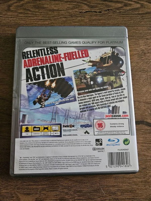 Just Cause 2 Platinum PlayStation 3 game used