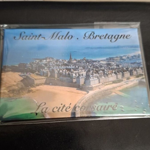 Saint Malo Bretagne souvenir magnet