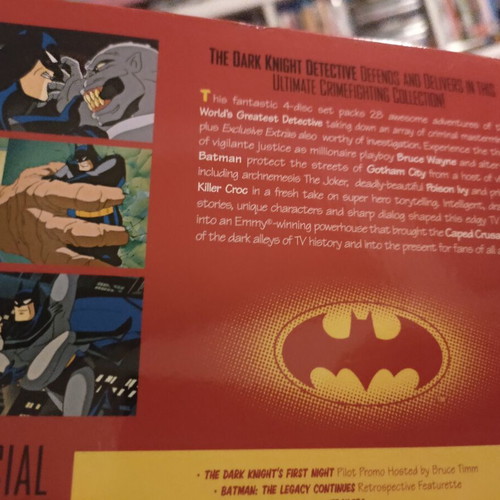 Batman The Animated Series Volume 1 DVD, English subtitles