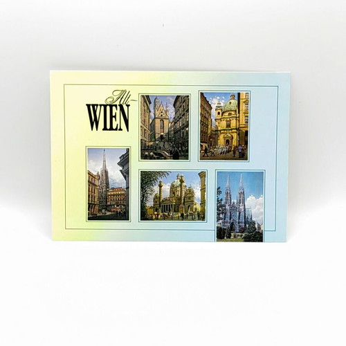 Vintage Wien Postcards Set 3 pcs unused by Horowitz & Weege