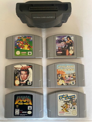 Παιχνίδια Nintendo 64 μεταχειρισμένα με Universal Games Adaptor V4