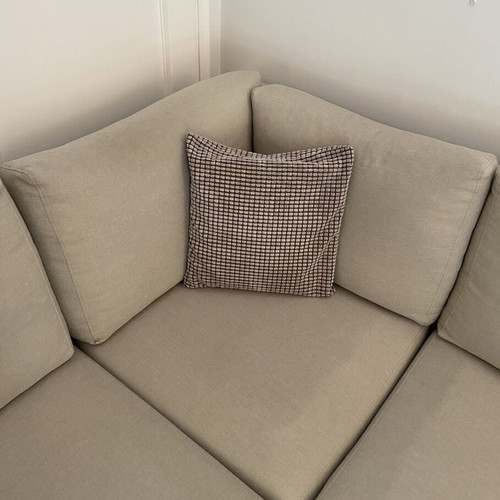 Corner sofa 270x200x93cm with removable covers