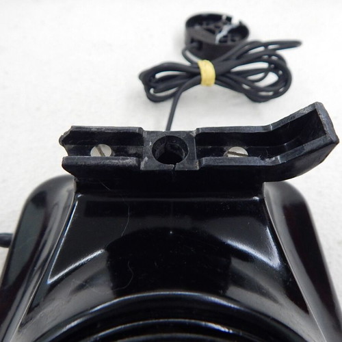 Black Bakelite telephone from the 1950s