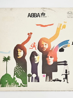 ABBA The Album винилов албум употребяван, гръцко издание 1977