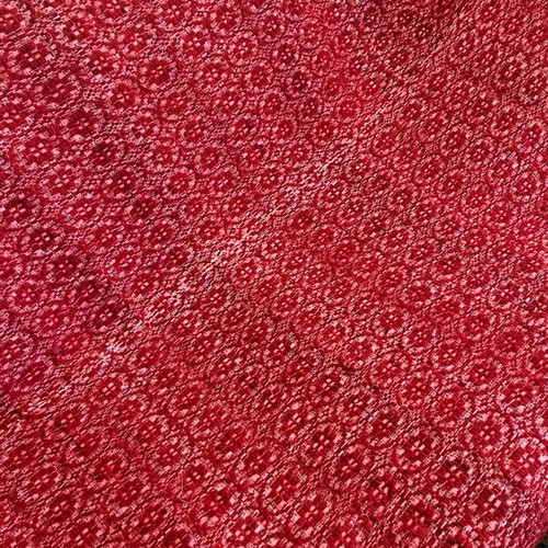 Caramelized two-seater sofa cover like new, red 2.00 x 1.50 m