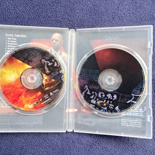 Man on Fire DVD used, action, adventure, subtitles, authentic