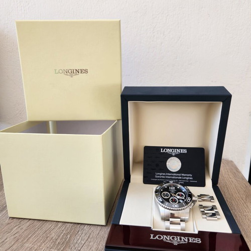 Longines Hydroconquest Chronograph Automatic watch like new, 300m