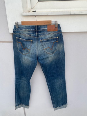 Jean Staff low-rise pants used, blue, size S