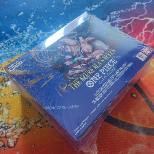 One Piece Card Game OP-14 The Azure Sea's Seven Booster Box new