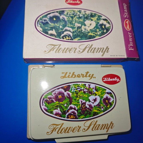 Vintage Liberty Stamp Ink Box new
