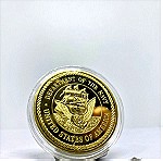  Αναμνηστικό νόμισμα επιχρυσωμένο DELTA Force Αμερικάνικος Στρατός