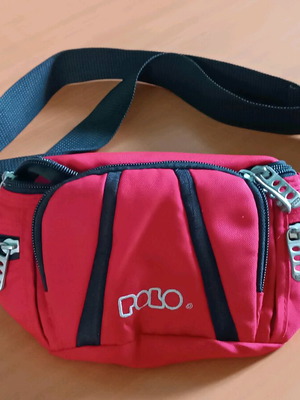 Τσαντάκι μέσης Polo σαν καινούργιο, κόκκινο