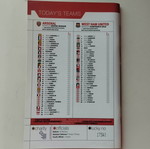 Match program Arsenal - West Ham 20.03.2010 used
