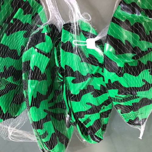 Set of 5 Camouflage Inflatable Balls new