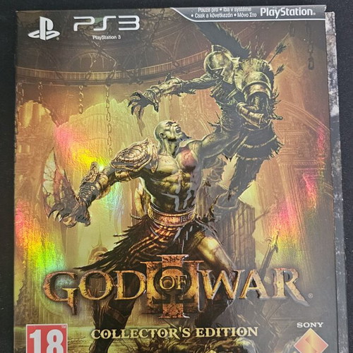 God of War 3 III Collector's Edition PS3 used