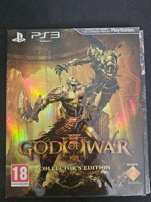 God of War 3 III Collector's Edition PS3 used