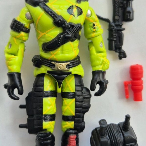 GIJOE Cobra Night Viper Custom Black Major 2017 Elite Trooper like new